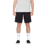 VOLCOM FRICKIN ELASTICATED WAIST SHORT 19 BLACK