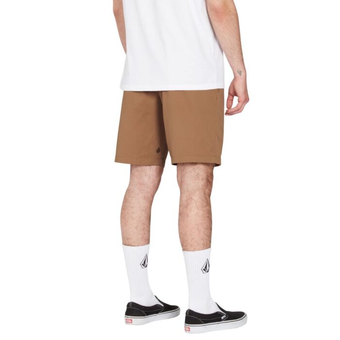 VOLCOM FRICKIN ELASTICATED WAIST SHORT 19 TOBACCO - Image 3