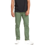 VOLCOM FRICKIN MODERN STRETCH CHINO PANT FADED ARMY