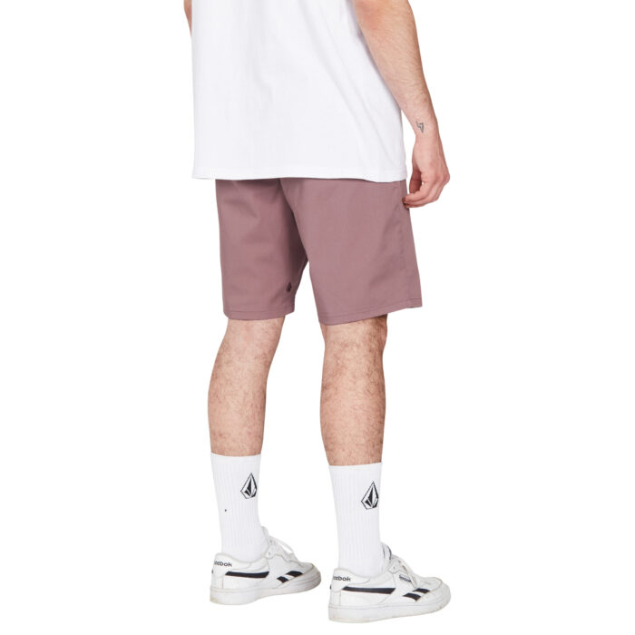 VOLCOM FRICKIN MODERN STRETCH SHORT 19 BORDEAUX BROWN - Image 2