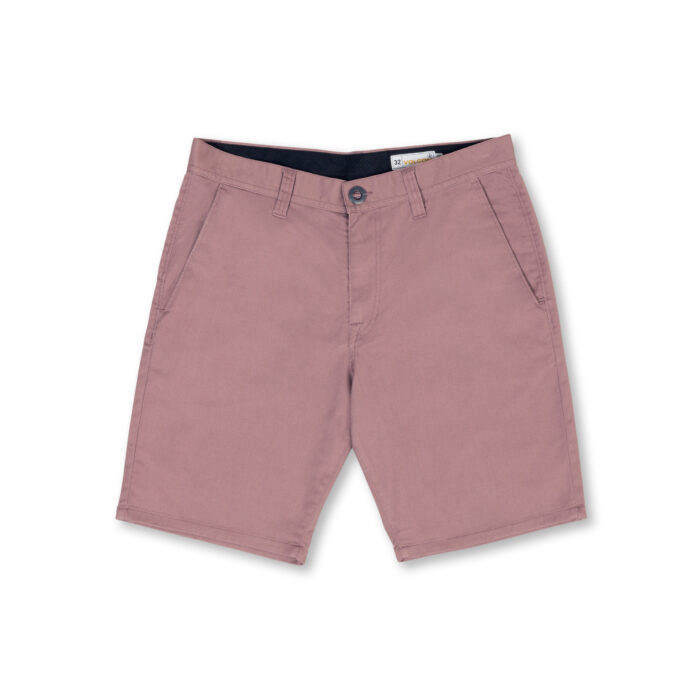 VOLCOM FRICKIN MODERN STRETCH SHORT 19 BORDEAUX BROWN - Image 6
