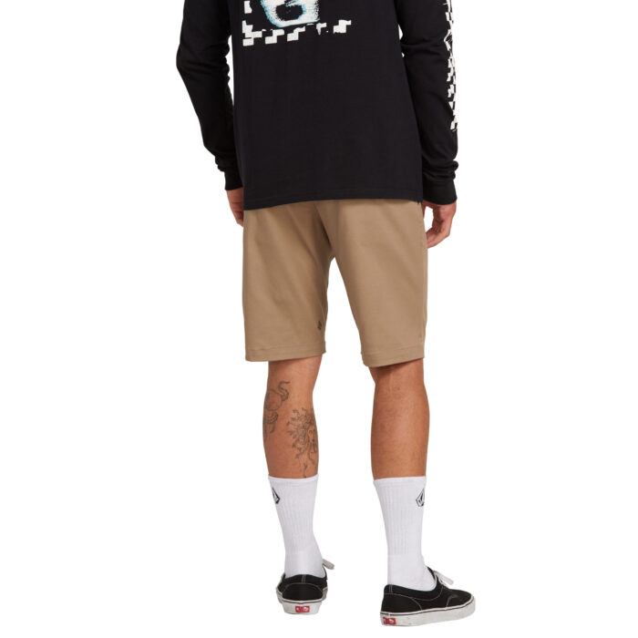 VOLCOM FRICKIN MODERN STRETCH SHORT 21 KHAKI - Image 2