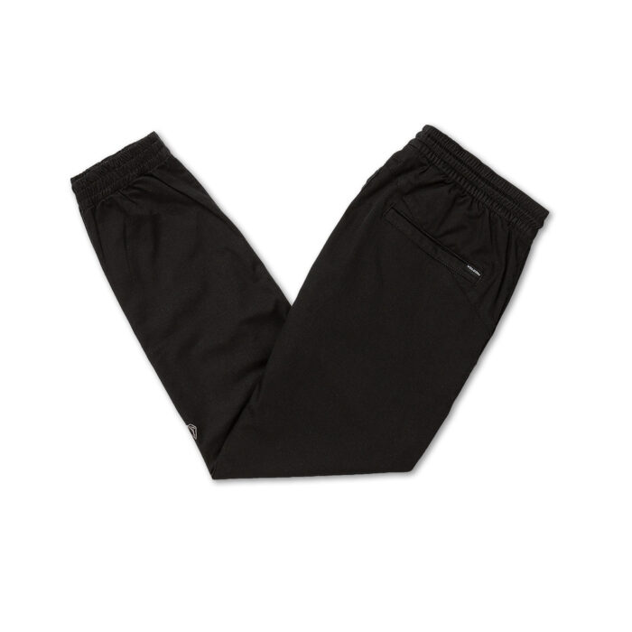 VOLCOM FRICKIN SLIM JOGGER PANT BLACK - Image 5