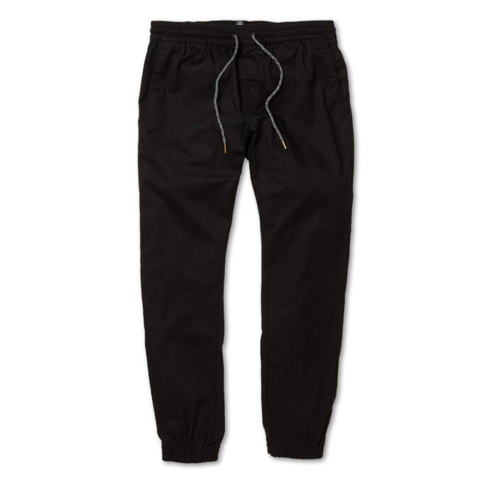 VOLCOM FRICKIN SLIM JOGGER PANT BLACK - Image 6