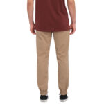 VOLCOM FRICKIN SLIM JOGGER PANT KHAKI - Image 2