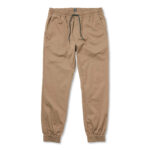 VOLCOM FRICKIN SLIM JOGGER PANT KHAKI - Image 6