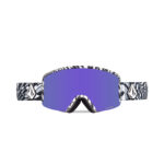 VOLCOM GARDEN SNOW GOGGLES OP ART PURPLE CHROME - Image 2
