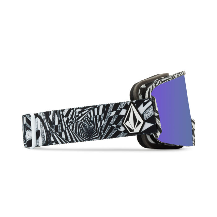 VOLCOM GARDEN SNOW GOGGLES OP ART PURPLE CHROME - Image 4