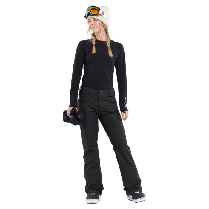 VOLCOM HALLEN WOMEN SNOWBOARD PANT BLACK - Image 5