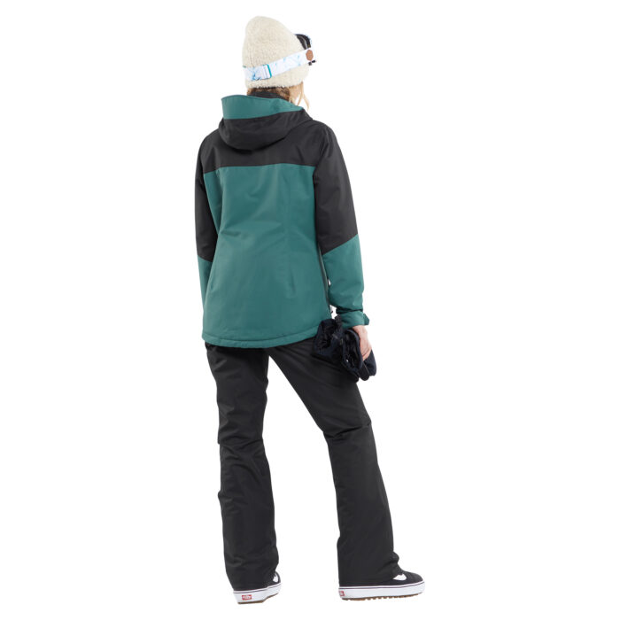 VOLCOM HALLEN WOMEN SNOWBOARD PANT BLACK - Image 8