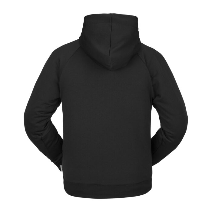 VOLCOM HYDRO RIDING HOODIE BLACK - Image 2