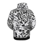 VOLCOM HYDRO RIDING HOODIE BLACK WHITE - Image 2