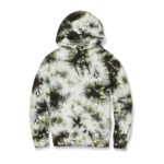 VOLCOM ICONIC STONE PLUS HOODIE LIME TIE DYE