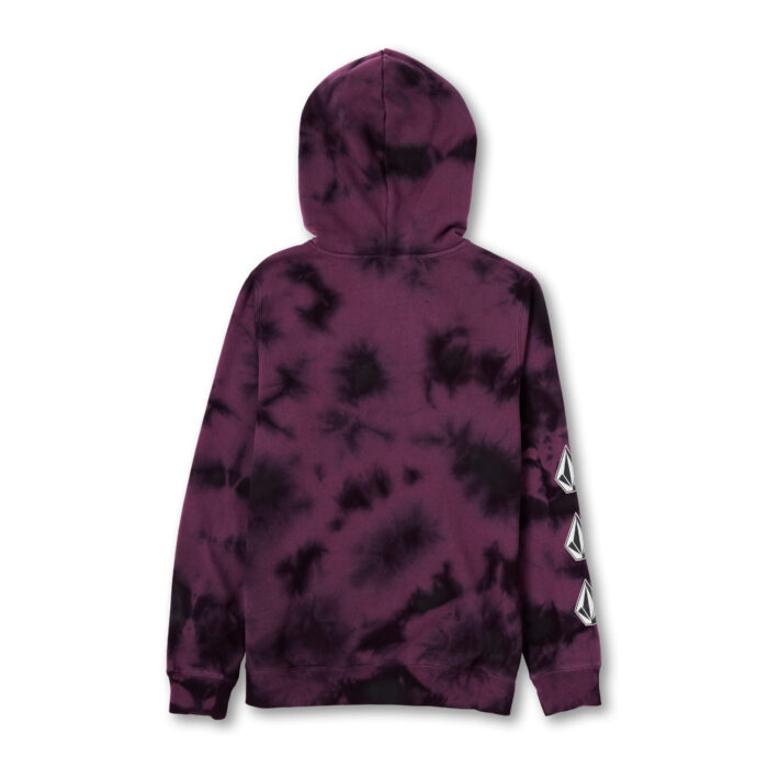 VOLCOM KIDS ICONIC STONE PLUS HOODIE MULBERRY - Image 2