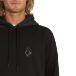 VOLCOM ICONIC TECH HOODIE BLACK - Image 5