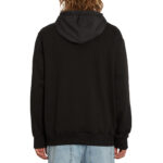 VOLCOM ICONIC TECH HOODIE BLACK - Image 2