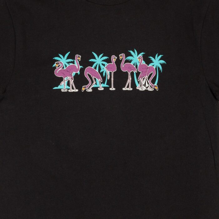 VOLCOM KIDS FLAMINGBROS T-SHIRT BLACK - Image 3