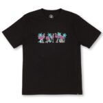VOLCOM KIDS FLAMINGBROS T-SHIRT BLACK