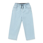 VOLCOM BOYS FREAZY LOOSE DENIM ALLOVER STONE LIGHT