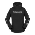 VOLCOM BOYS HOTLAPPER HOODIE BLACK