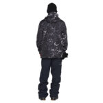 VOLCOM L GORE-TEX SNOW JACKET BLACK GIRAFFE - Image 13