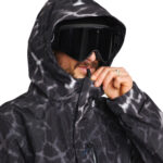 VOLCOM L GORE-TEX SNOW JACKET BLACK GIRAFFE - Image 6