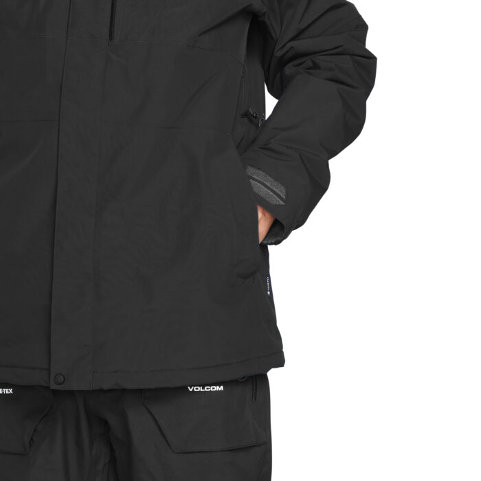 VOLCOM L INSULATED GORE-TEX SNOW JACKET BLACK - Image 8