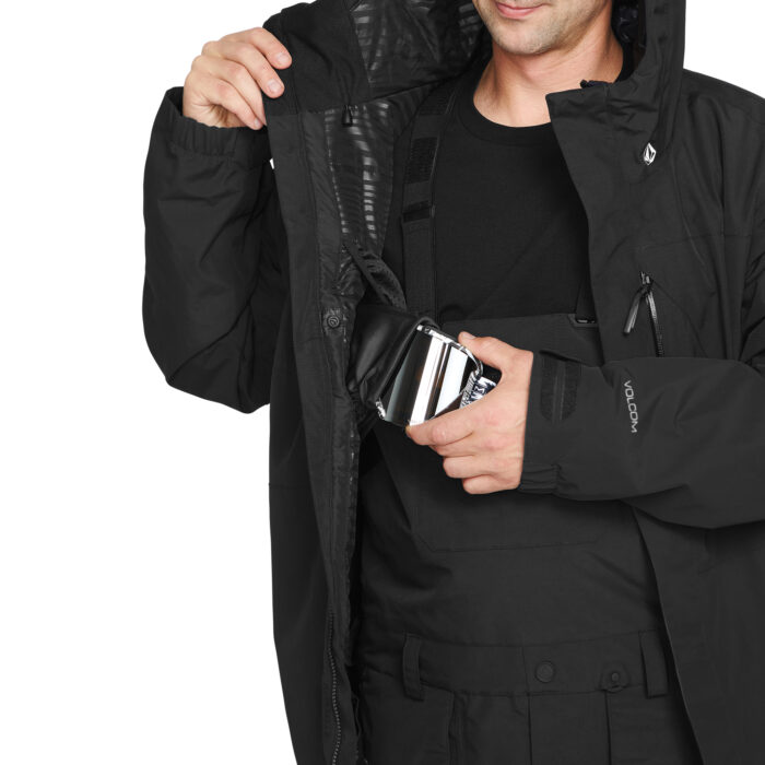 VOLCOM L INSULATED GORE-TEX SNOW JACKET BLACK - Image 11