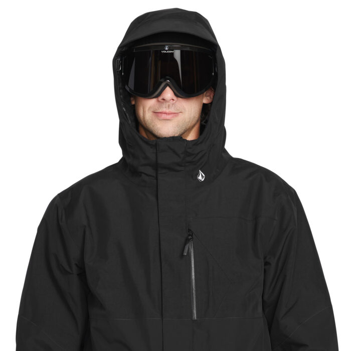 VOLCOM L INSULATED GORE-TEX SNOW JACKET BLACK - Image 3
