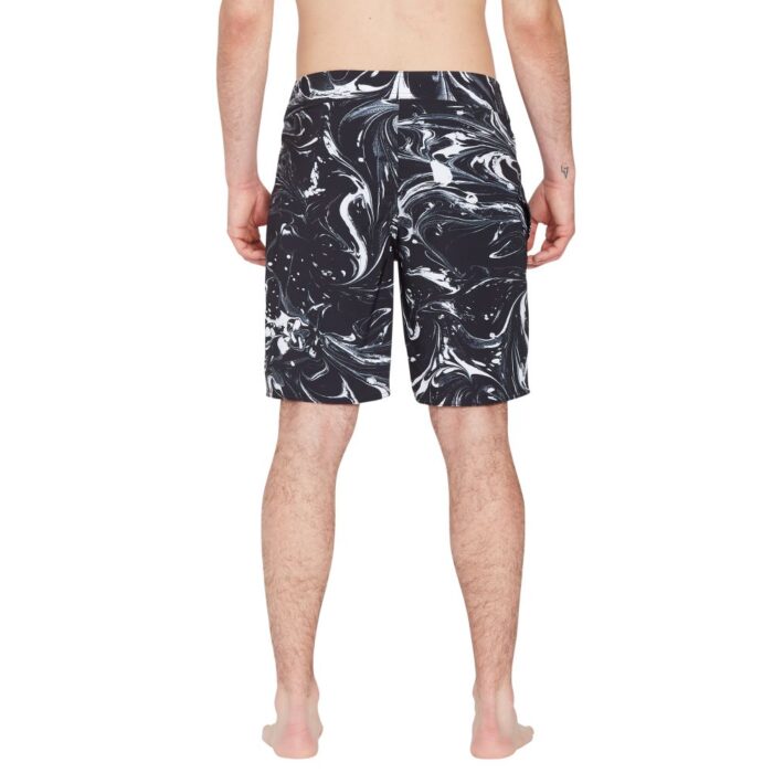 VOLCOM MARBLE MOD 19 BOARDSHORT BLACK - Image 2