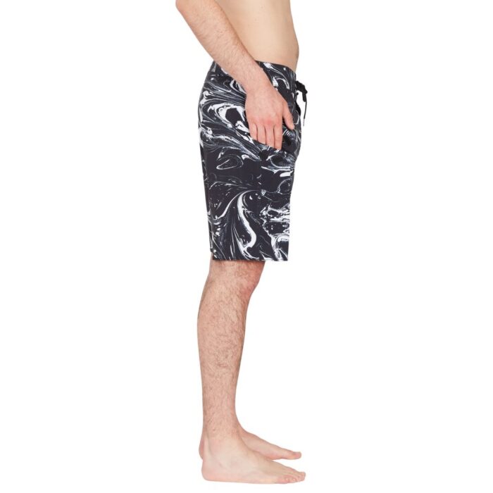 VOLCOM MARBLE MOD 19 BOARDSHORT BLACK - Image 3