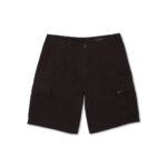 VOLCOM MARCH CARGO SHORT BLACK - Image 4