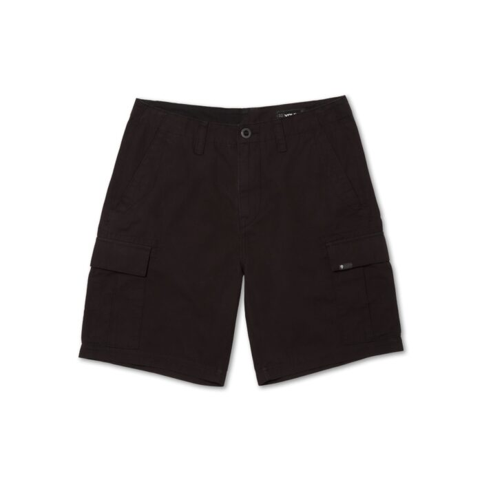 VOLCOM MARCH CARGO SHORT BLACK - Image 4