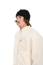 VOLCOM MUZZER FUZZAR ZIP FLEECE DIRTY WHITE - Image 4