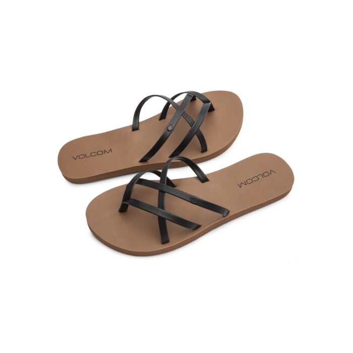 VOLCOM NEW SCHOOL II SANDALS BLACK - Image 2