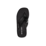 VOLCOM NOT UR MOMS PLATFORM SANDALS BLACK