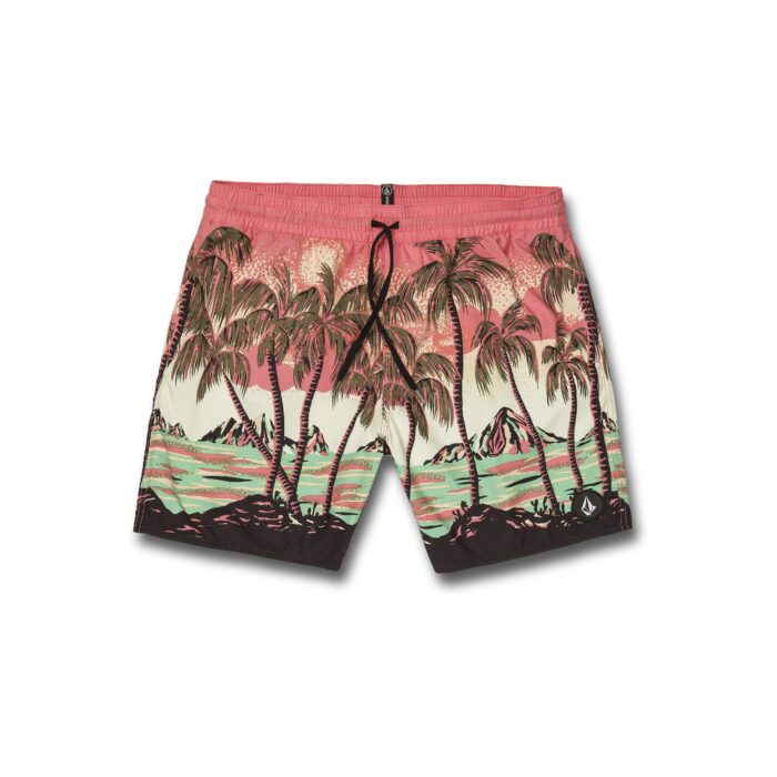VOLCOM NOVELTY TRUNK 17 BOARDSHORT LIVING CORAL - Image 4