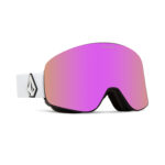 VOLCOM ODYSSEY SNOW GOGGLES MATTE WHITE PINK CHROME