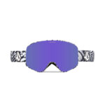 VOLCOM ODYSSEY SNOW GOGGLES OP ART PURPLE CHROME - Image 2