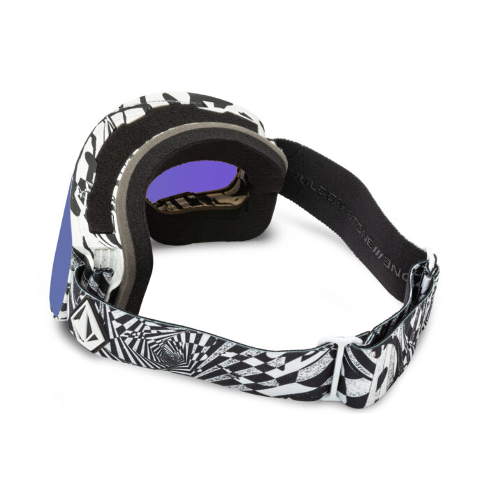 VOLCOM ODYSSEY SNOW GOGGLES OP ART PURPLE CHROME - Image 3