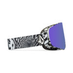VOLCOM ODYSSEY SNOW GOGGLES OP ART PURPLE CHROME - Image 4