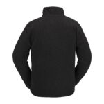VOLCOM POLAR FLEECE MOCK QUARTER ZIP BLACK - Image 2