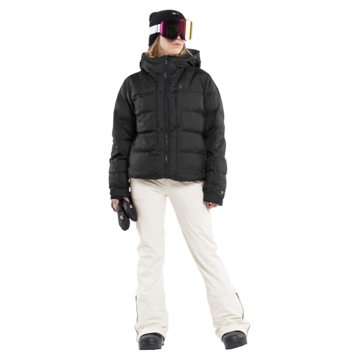 VOLCOM PUFFLEUP WOMEN SNOW JACKET BLACK - Image 5
