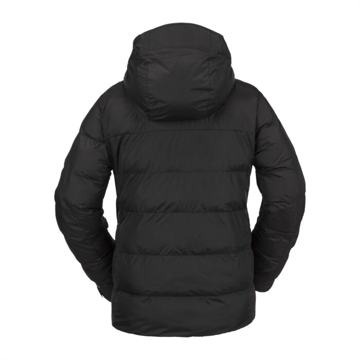 VOLCOM PUFFLEUP WOMEN SNOW JACKET BLACK - Image 2