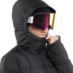 VOLCOM PUFFLEUP WOMEN SNOW JACKET BLACK - Image 8