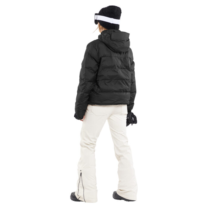 VOLCOM PUFFLEUP WOMEN SNOW JACKET BLACK - Image 4