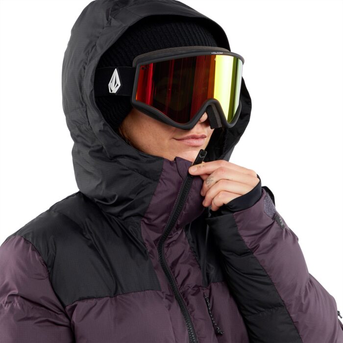 VOLCOM PUFFLEUP WOMEN SNOW JACKET BLACKBERRY - Image 6