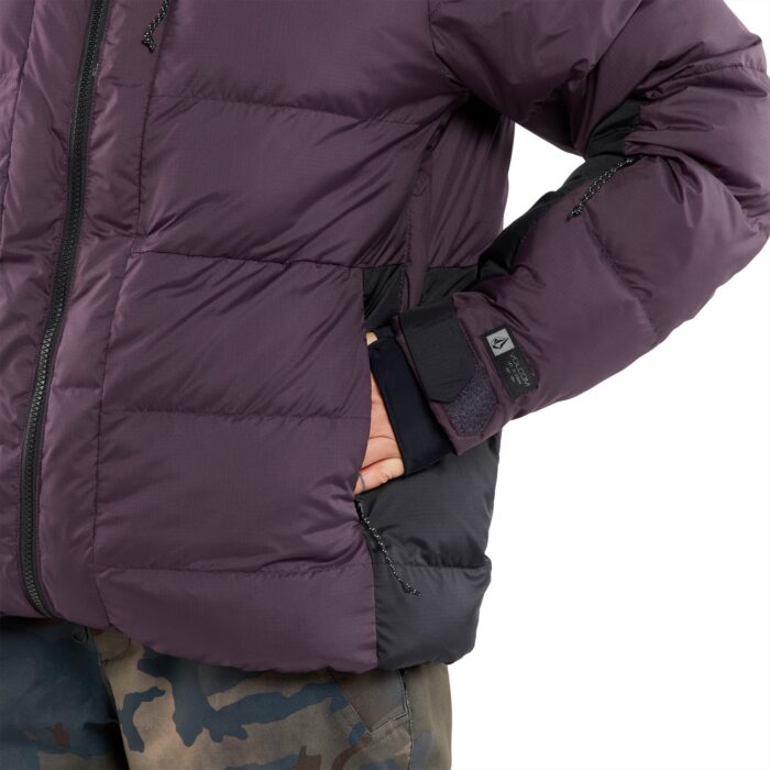 VOLCOM PUFFLEUP WOMEN SNOW JACKET BLACKBERRY - Image 9