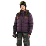 VOLCOM PUFFLEUP WOMEN SNOW JACKET BLACKBERRY - Image 3