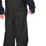 VOLCOM RAIN GORE-TEX BIB OVERALL SNOWBOARD PANT BLACK - Image 8